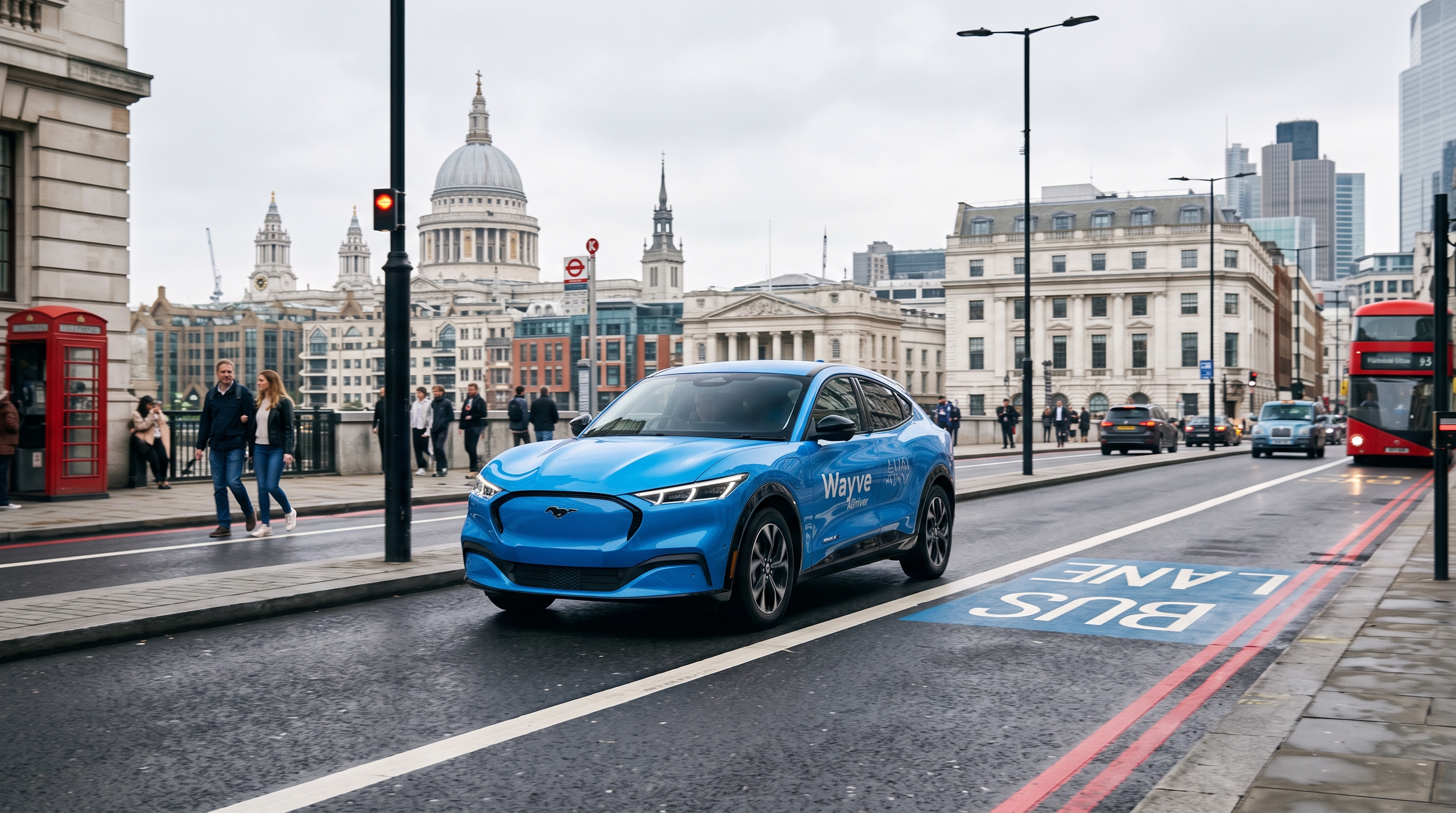 UberとWayve、ロンドンで英国初の自動運転配車を開始　セーフティドライバー同乗で運行