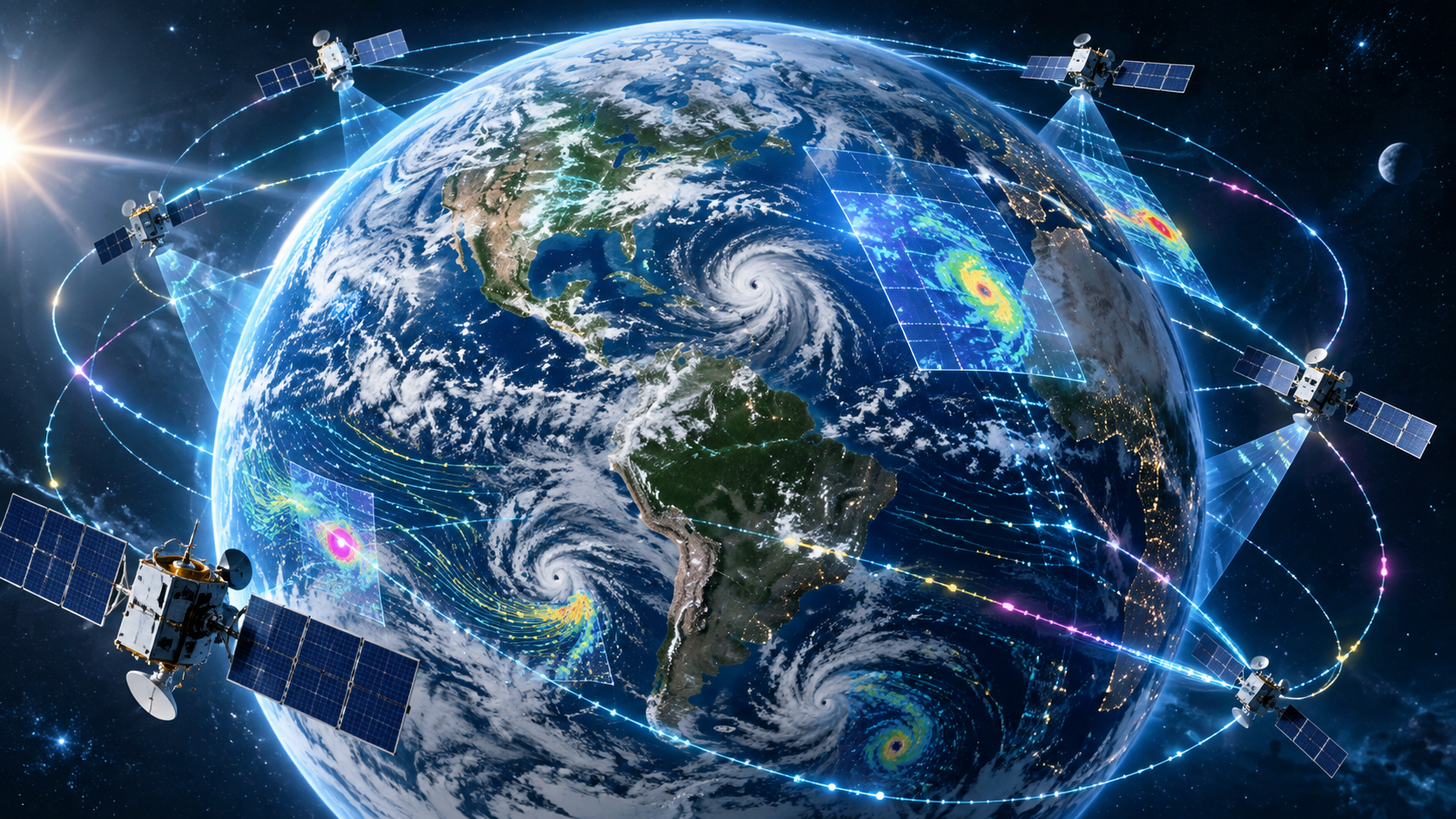 Google、気象AI「WeatherNext 3」発表　衛星観測を直接取り込み予報を毎時生成