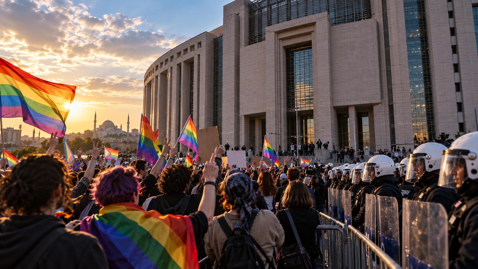 トルコ、LGBTQ関連団体への取り締まり続く　アンカラ13人・メルシン28人を公判前勾留