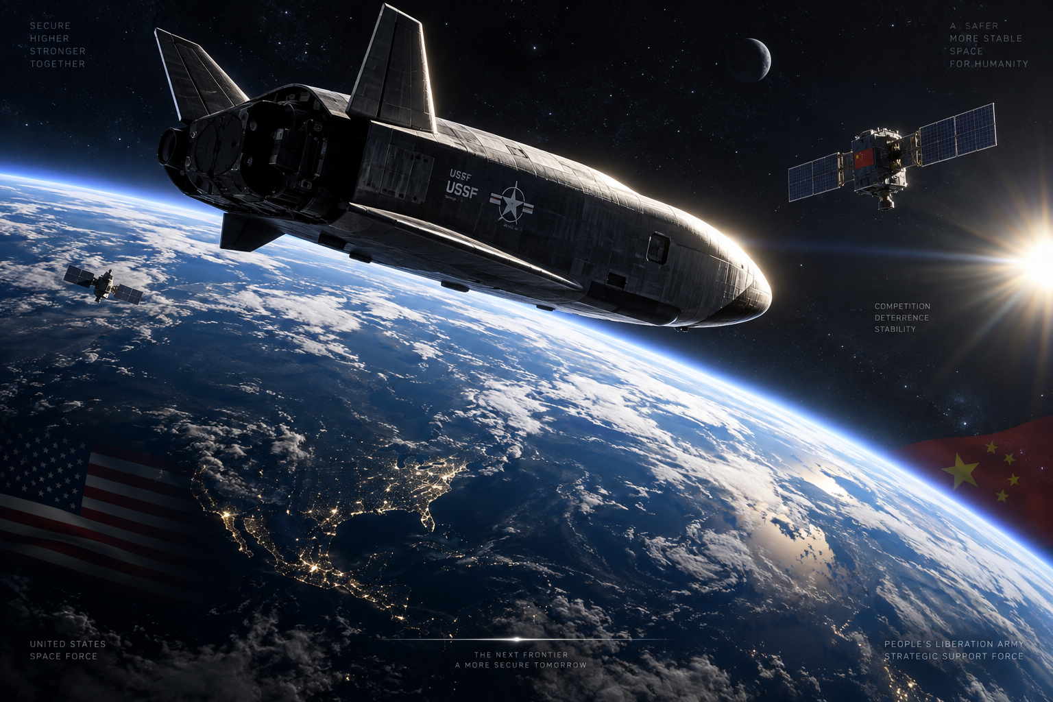 中国、米国に宇宙での「戦争準備」停止を要求 米宇宙軍の軌道上兵器保有・運用公表に反発