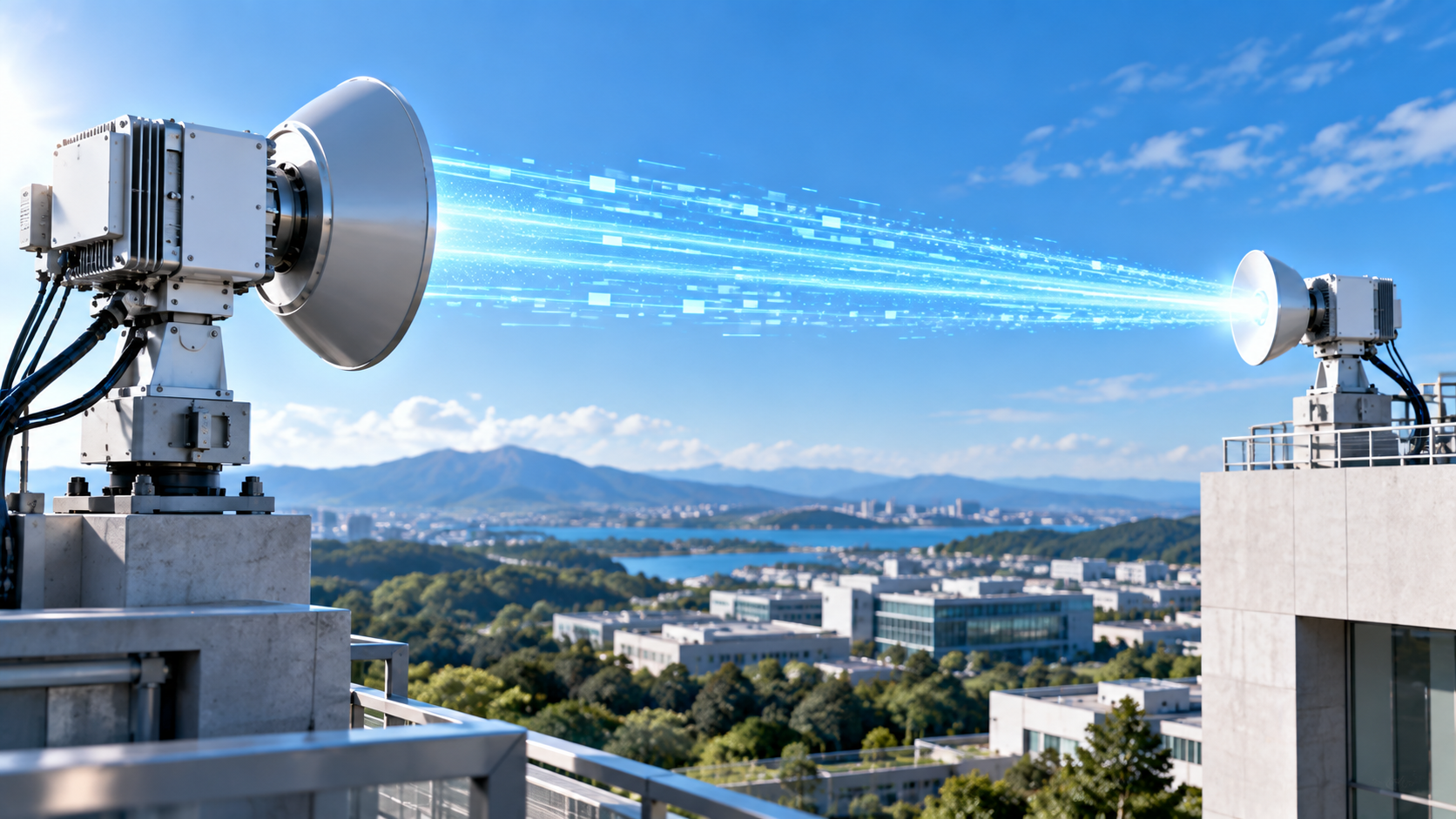 NTT、サブテラヘルツ帯で100m・毎秒2テラビット実証　最大22空間多重を実現