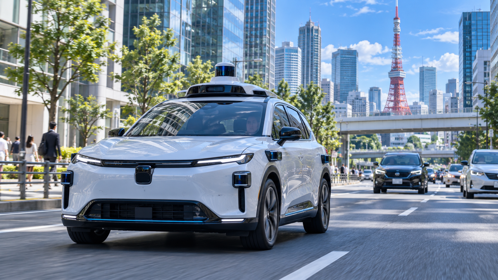GO・Waymo・日本交通、2027年に東京で完全無人タクシー　レベル4で約100台規模へ