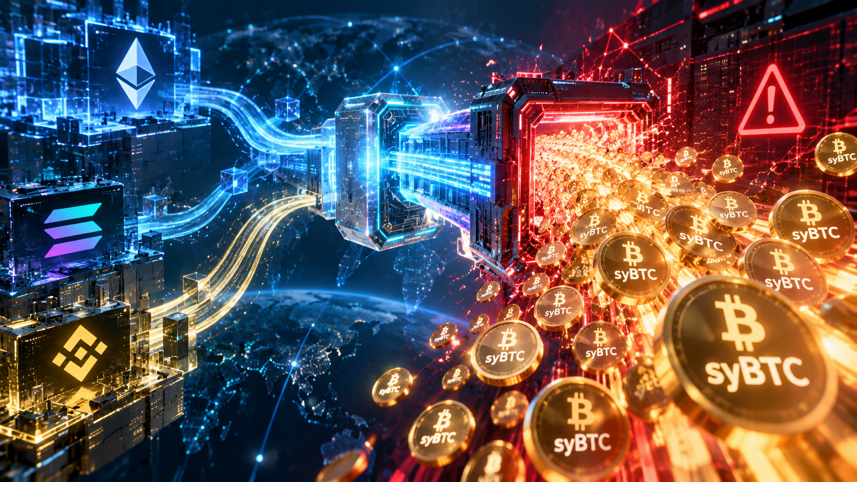 SymbiosisのBitcoin Bridgeで約461億syBTC不正発行　二つの不具合を悪用