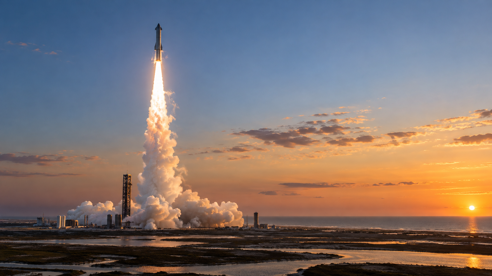 SpaceX、スターシップが14回目で初の地球周回軌道　Starlink V3衛星26基を展開