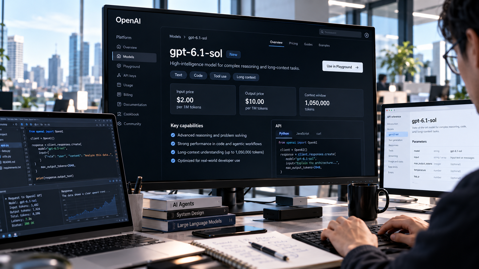 OpenAI、「GPT-6.1 Sol」発表　Astraの5分の1料金で高性能モデルをAPI提供