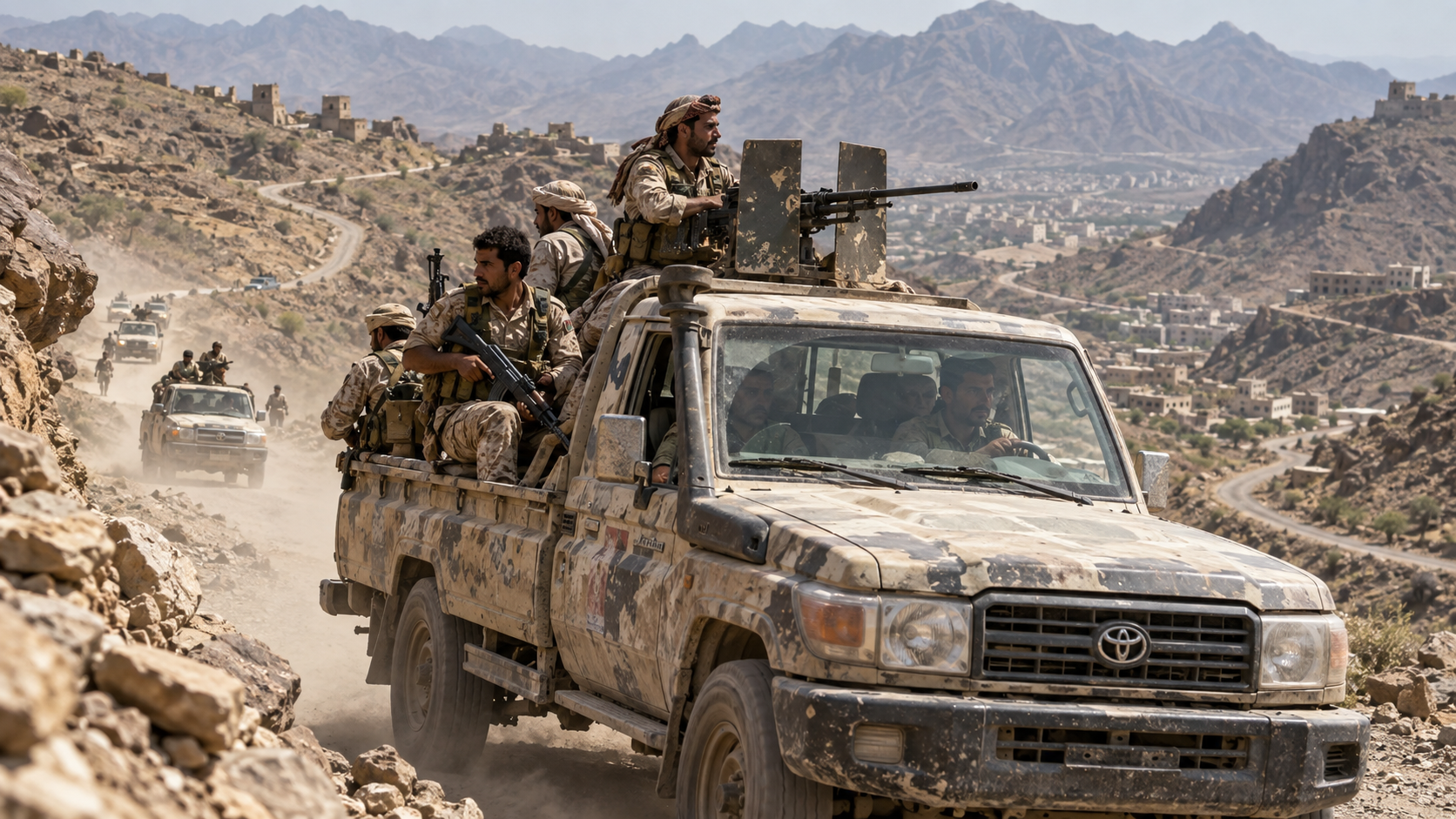 イエメン暫定政権、フーシ派支配地域の奪還作戦を開始　タイズ周辺で70人超死亡