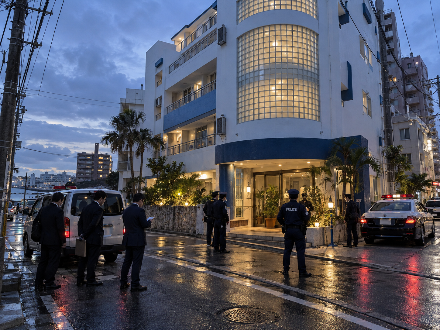 那覇ホテル強盗殺人、米海兵隊員を緊急逮捕　防犯カメラのタトゥーが捜査の手掛かり