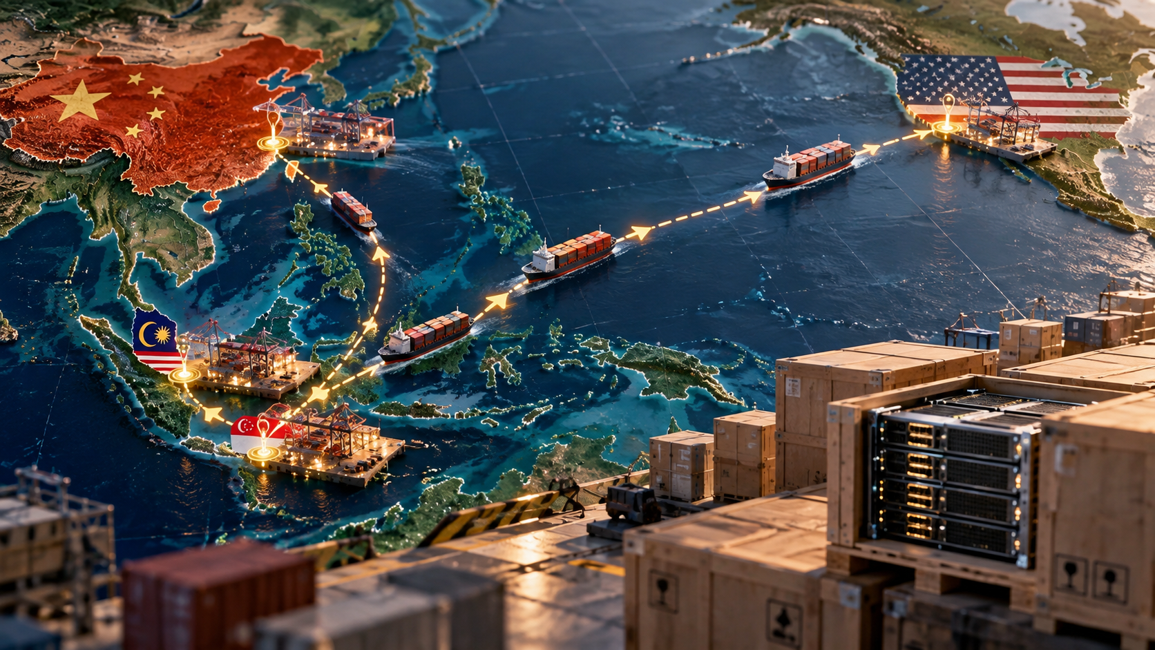 米国製GPU搭載サーバーを中国へ不正輸出した疑い　米司法省が38歳の企業所有者を逮捕