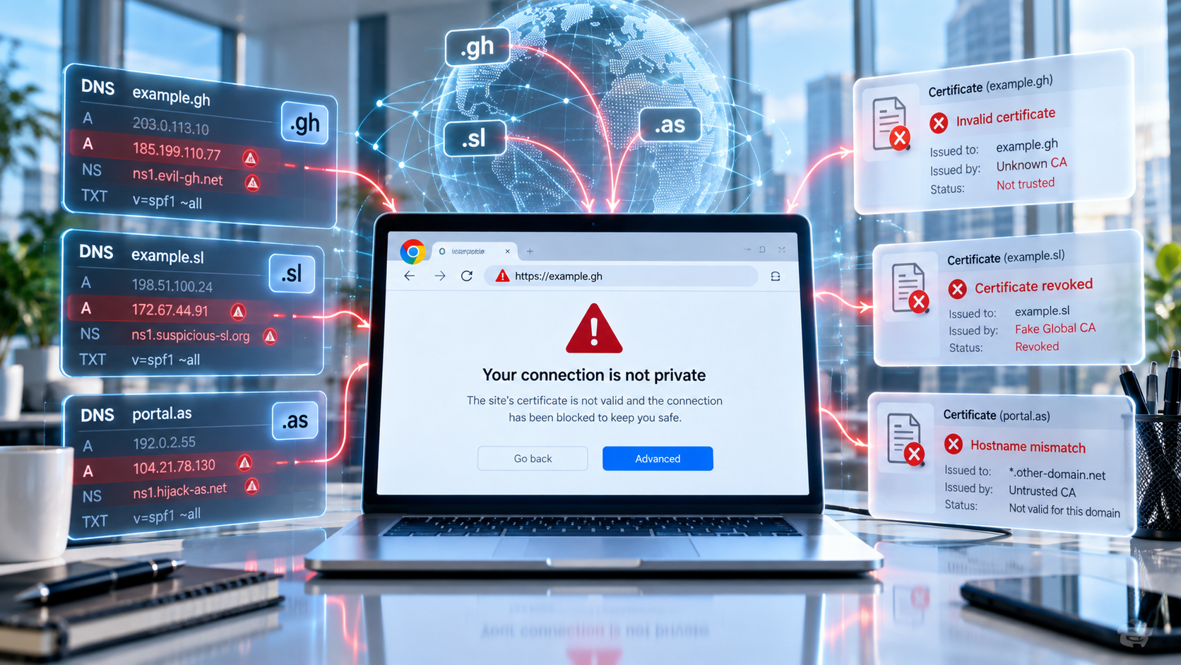 Google、3つの国別ドメインでDNS乗っ取りを確認　未承認TLS証明書をChromeで遮断