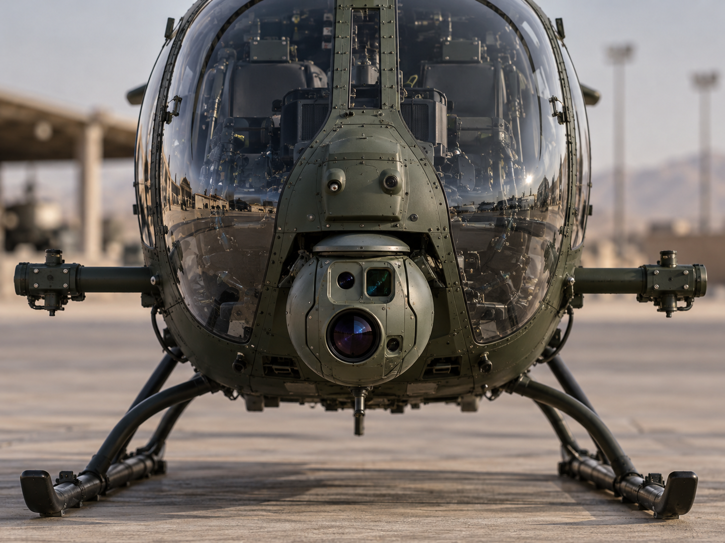 サウジ南西部で偵察ヘリAH-6i墜落、将校2人死亡　フーシ派は撃墜を主張