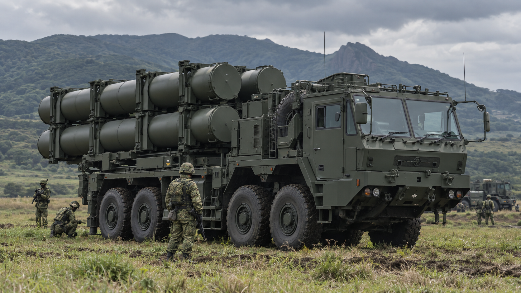 日米合同演習「キーン・ソード27」19日から実施 25式地対艦誘導弾の発射車両が初展開へ