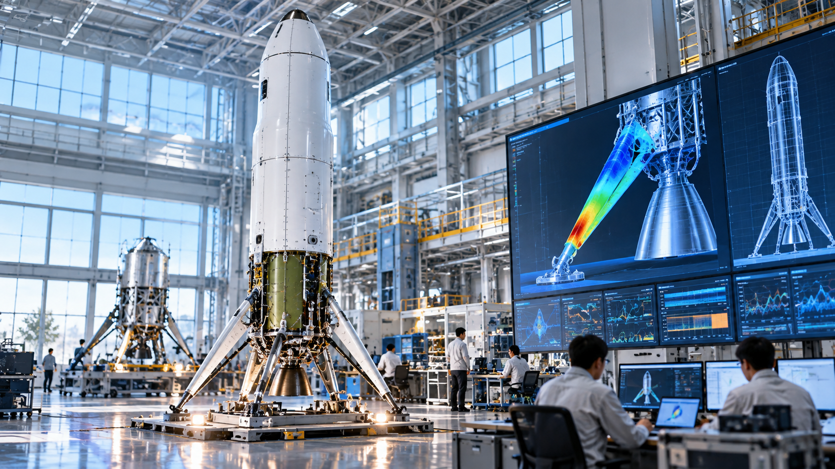 JAXAとISC、再使用型ロケットの解析技術で共創　着陸脚・エンジンの試験データを活用