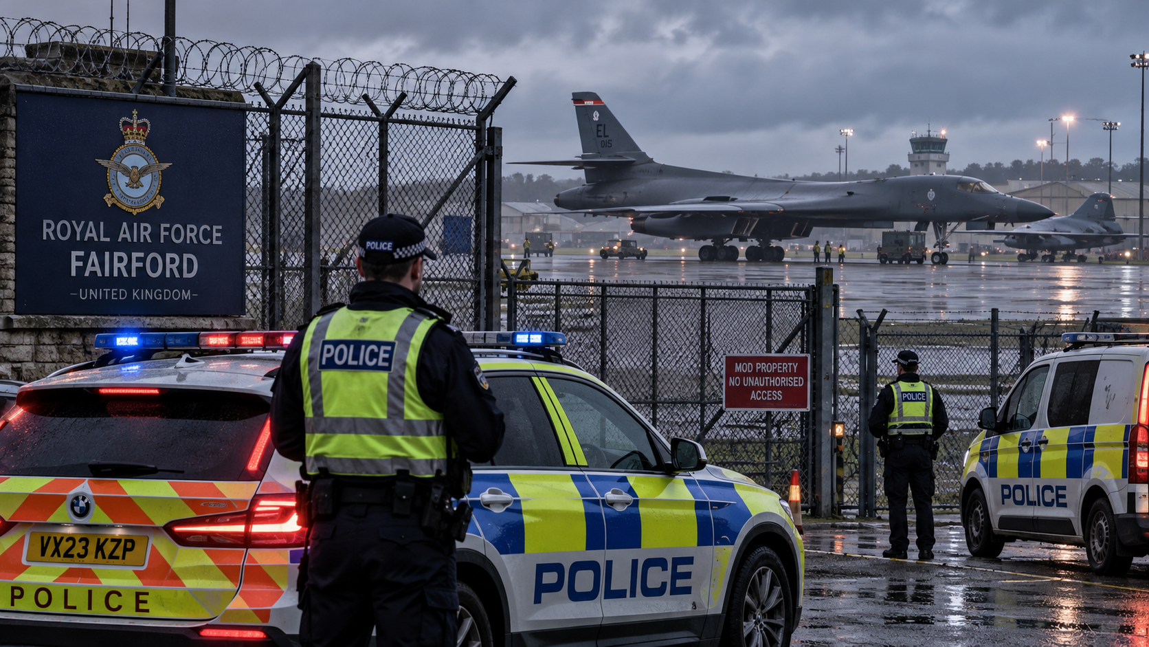 英対テロ警察、フェアフォード基地事件で男2人を再逮捕　イラン情報機関への協力を捜査