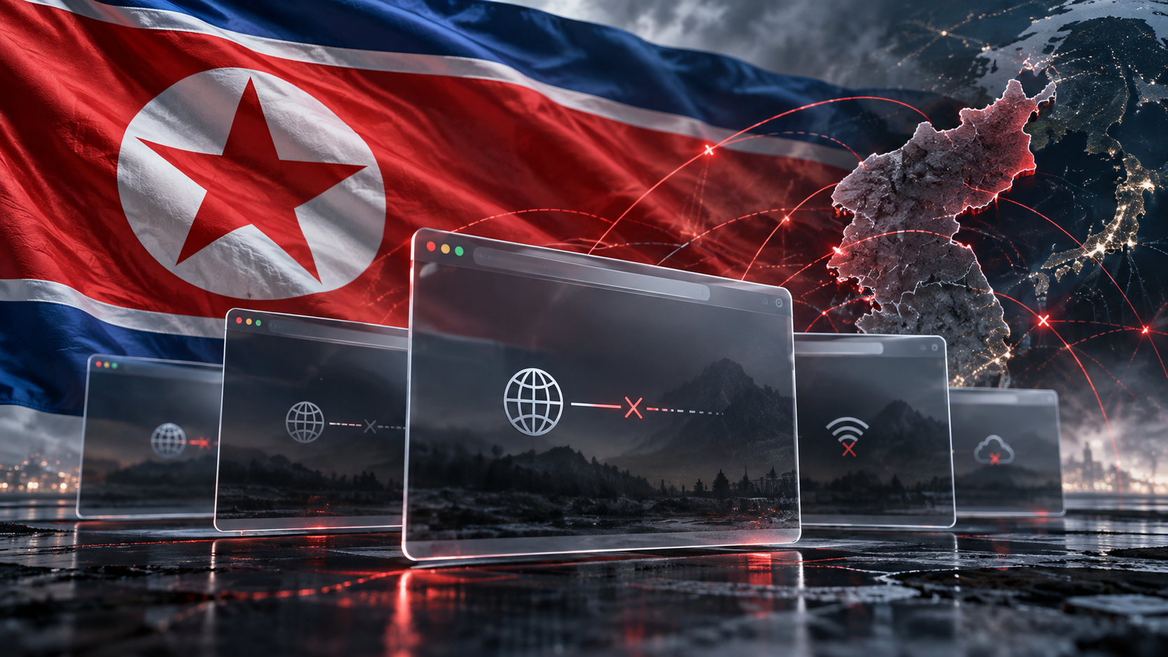 北朝鮮のネット障害、DDoS攻撃の可能性 米ケンティックが通信量急増を分析